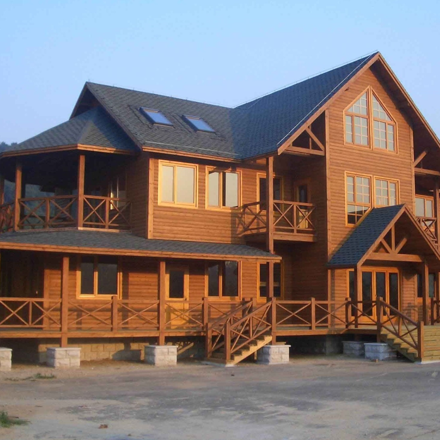 防腐木木屋优点和适用范围